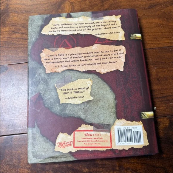 Disney Gravity Falls Journal 3 - Red and Gold Cover - Picture 3 of 4